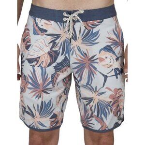 Salty Crew Men's Breaker Board Shorts Sea Foam Size 38